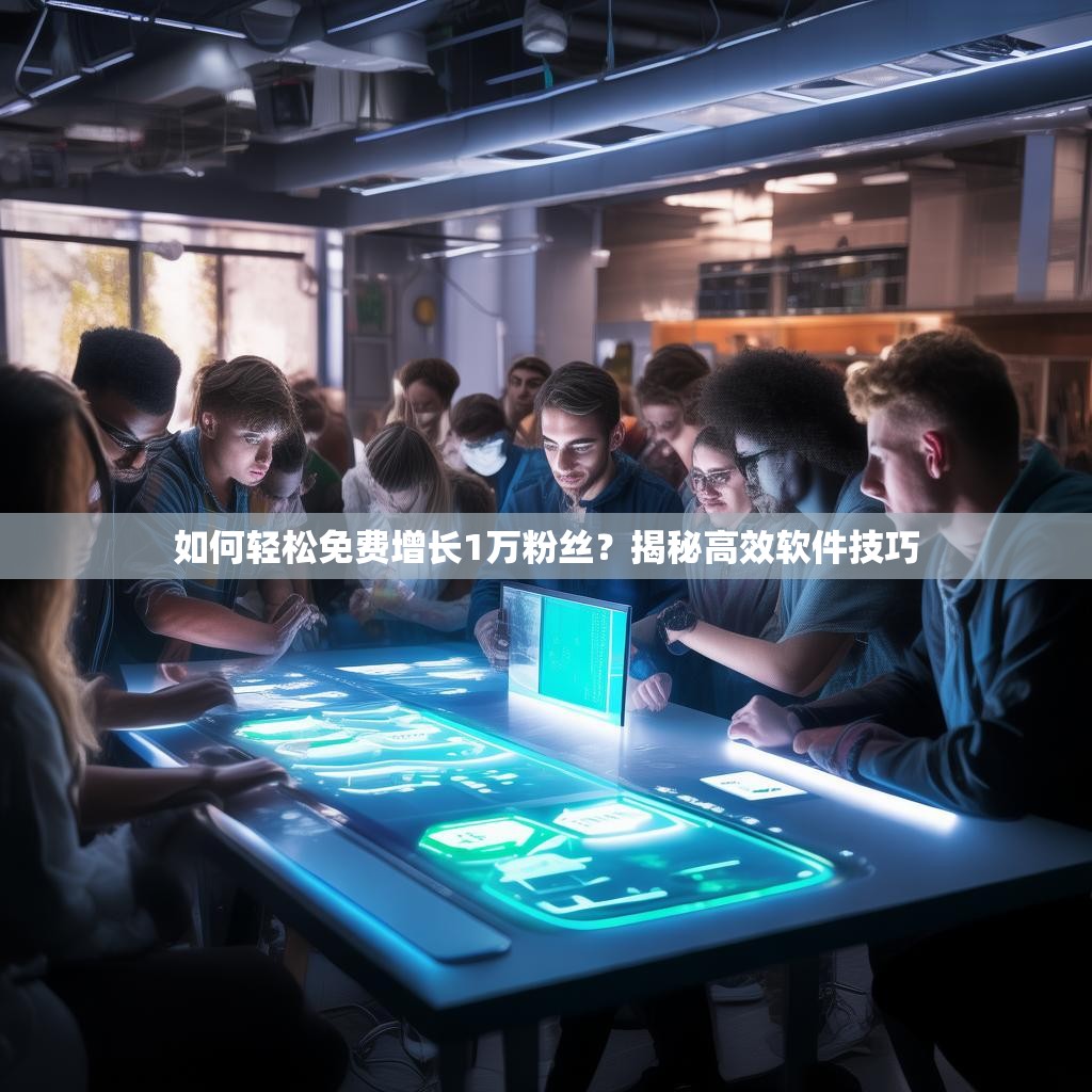如何轻松免费增长1万粉丝？揭秘高效软件技巧
