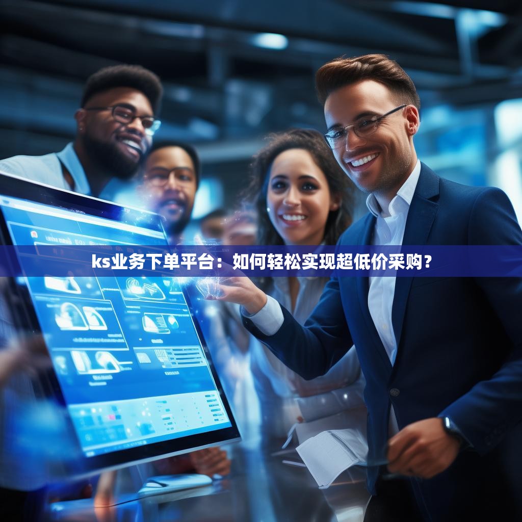 ks业务下单平台:如何轻松实现超低价采购?