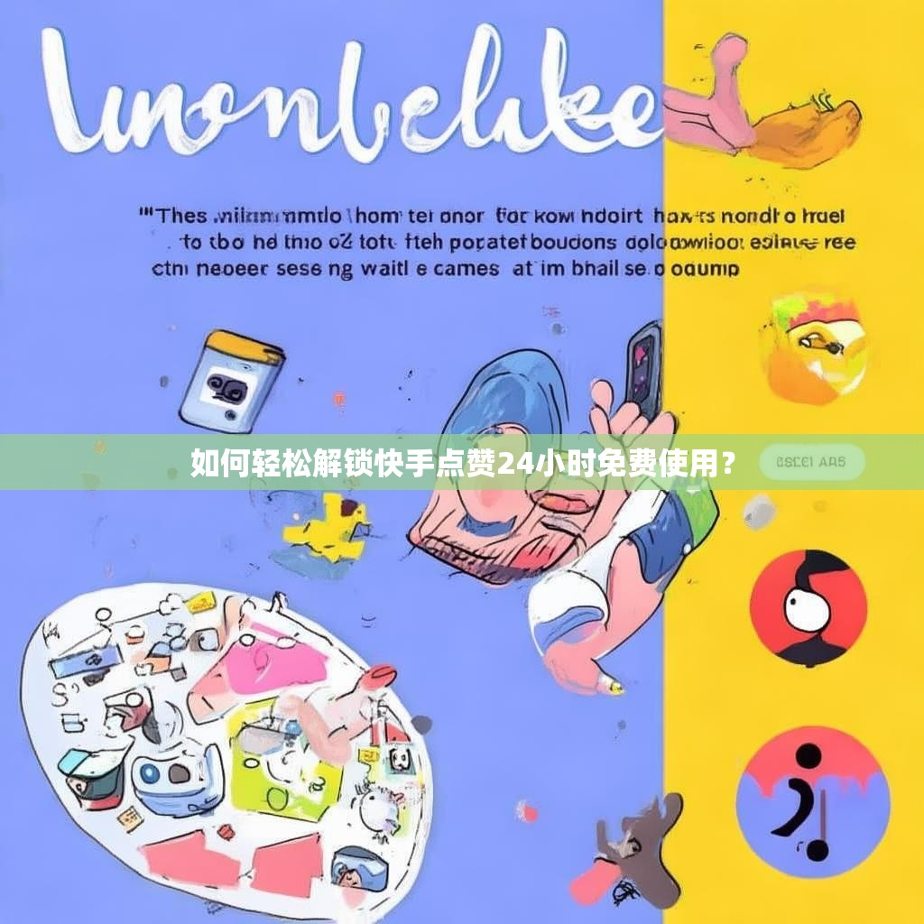 如何轻松解锁快手点赞24小时免费使用?