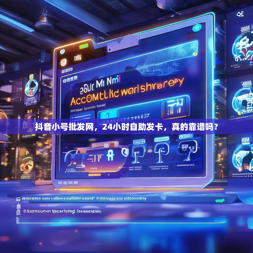 抖音小号批发网,24小时自助发卡,真的靠谱吗?