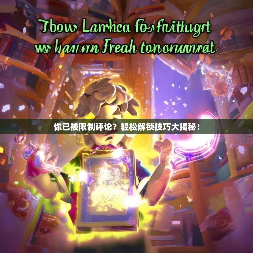 你已被限制评论?轻松解锁技巧大揭秘!