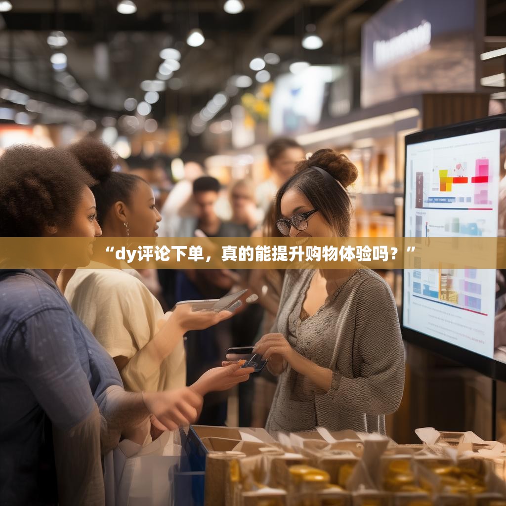 “<strong><mark>d</mark></strong>y评论下单，真的能提升购物体验吗？”