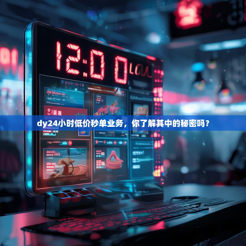 dy24小时低价秒单业务，你了解其中的秘密吗？