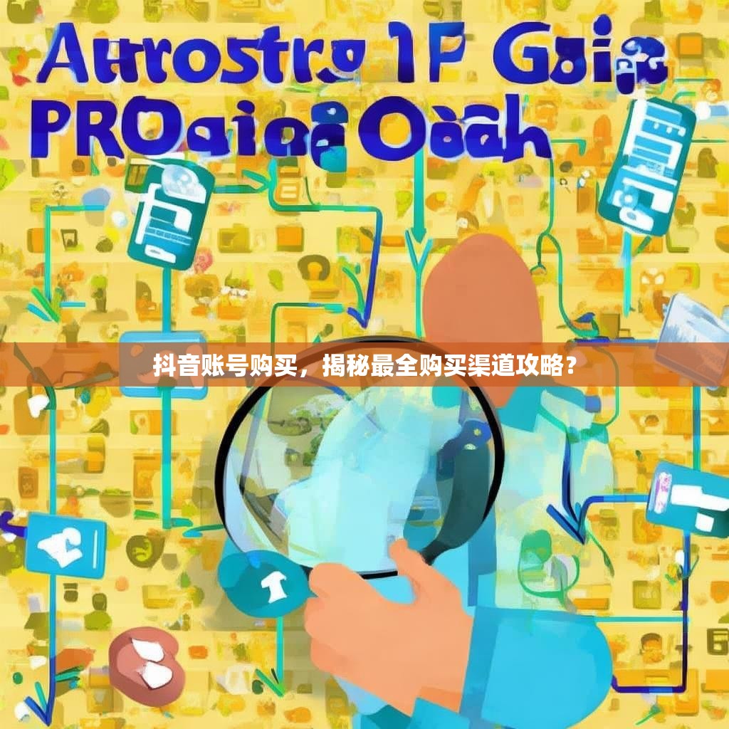 抖音账号购买，揭秘最全购买渠道攻略？