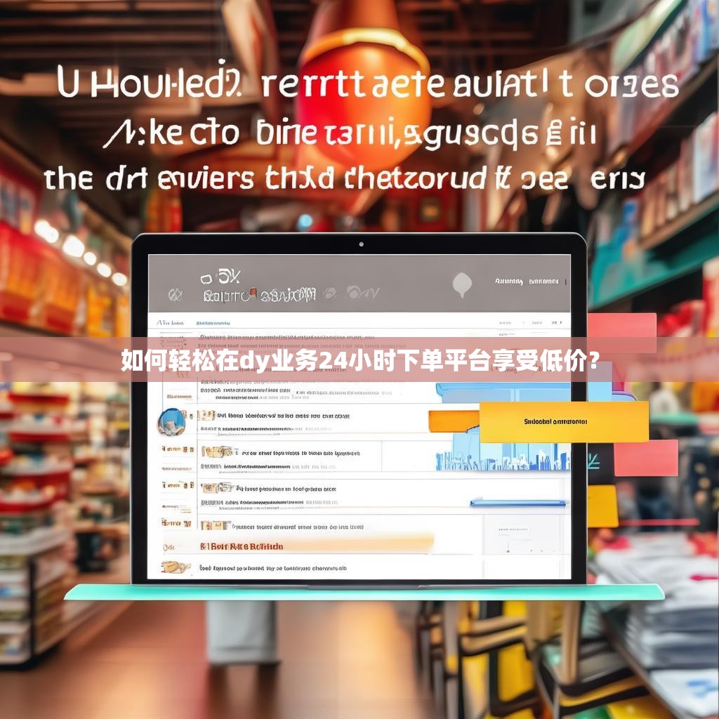 如何轻松在dy业务<strong><mark>24小时下单平台</mark></strong>享受低价？